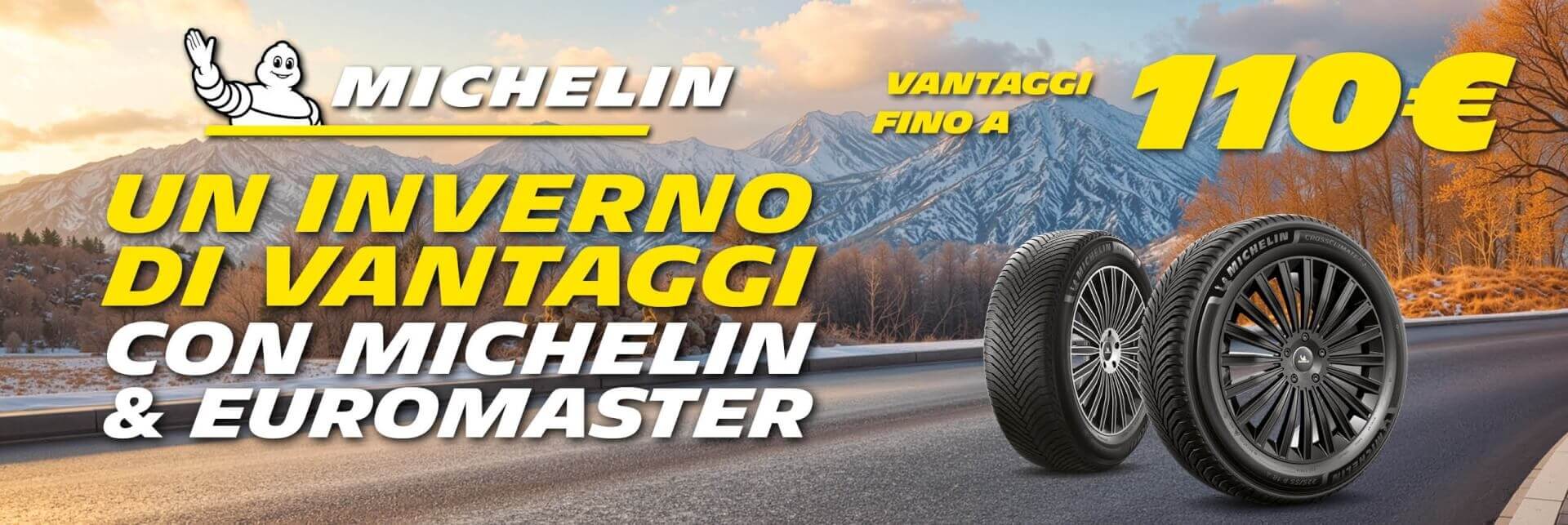 Un inverno di vantaggi con Michelin & Euromaster